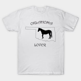 Oklahoma Horse Lover Gift T-Shirt